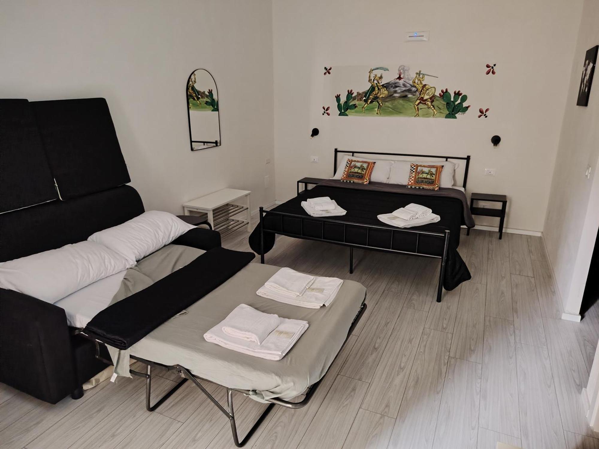 Villa La Casa Di Rinaldo Aeroporto di Catania Fontana Rossa Camera foto